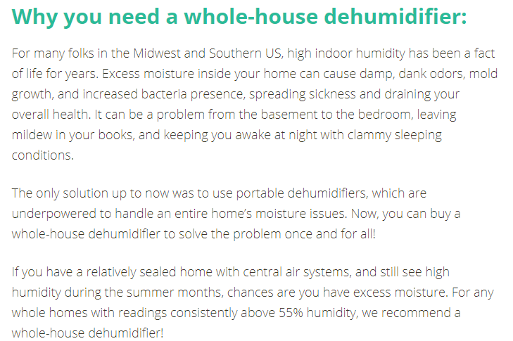 Whole House Dehumidifiers In Glendale, Burbank, Pasadena, CA, And Surrounding Areas​