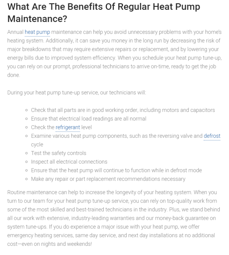 Heat Pump Maintenance in Glendale, Burbank, Pasadena, CA, and Surrounding Areas