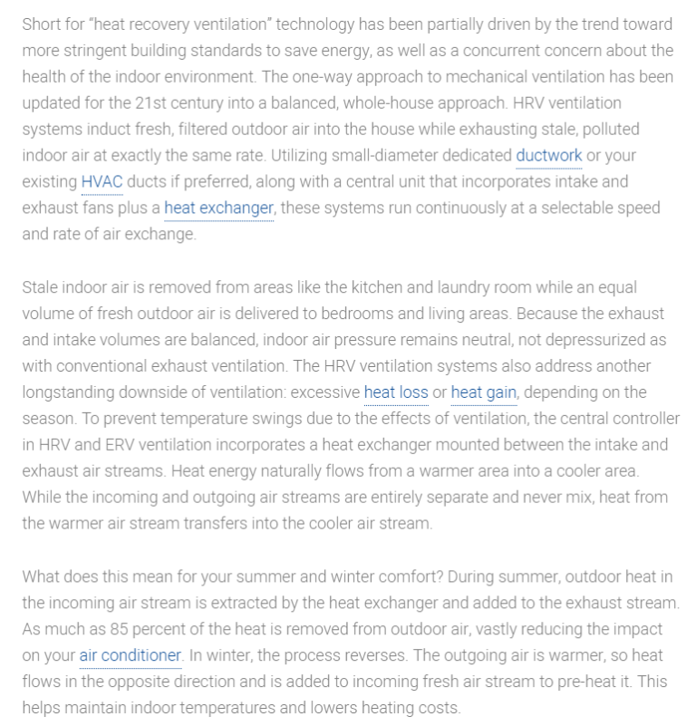 Ventilation HRV Services in Glendale, Burbank, Pasadena, CA, and Surrounding Areas
